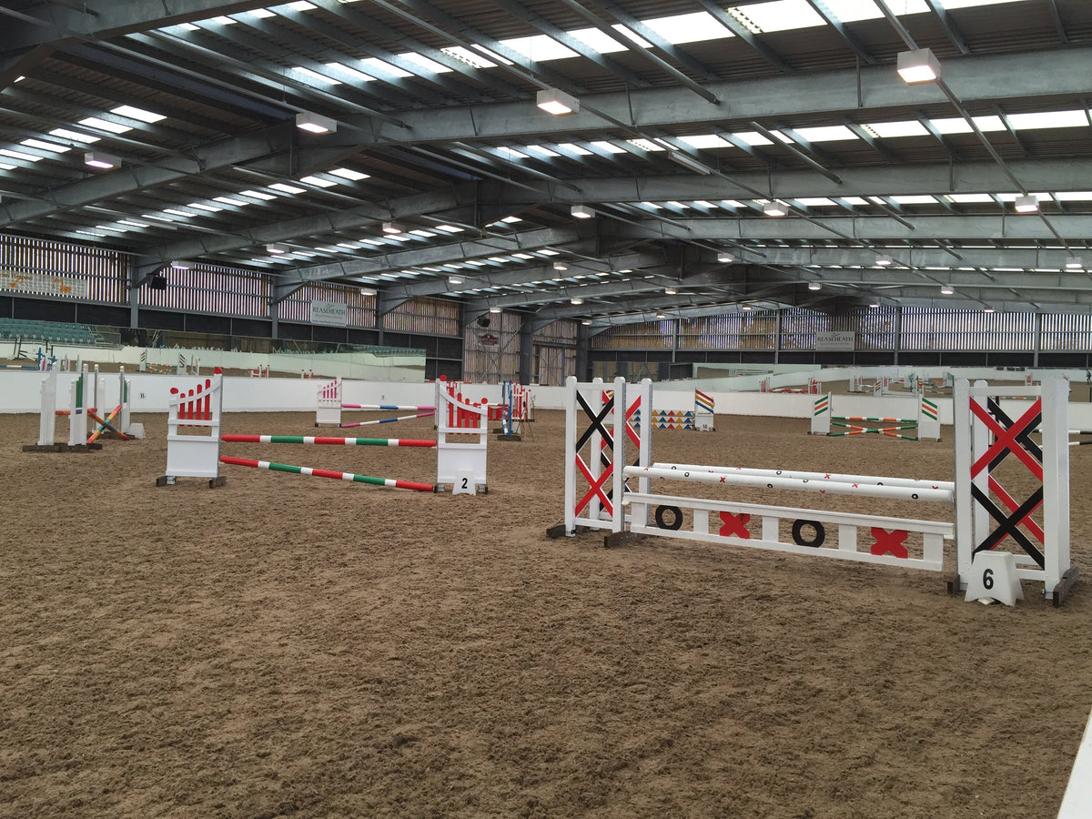 Riding Arena Lighting: Lux Levels, Poles and LED for Riding Halls
