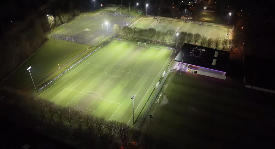 Projektas: Patro Eisden Maasmechelen – LED sporto aikštyno apšvietimas