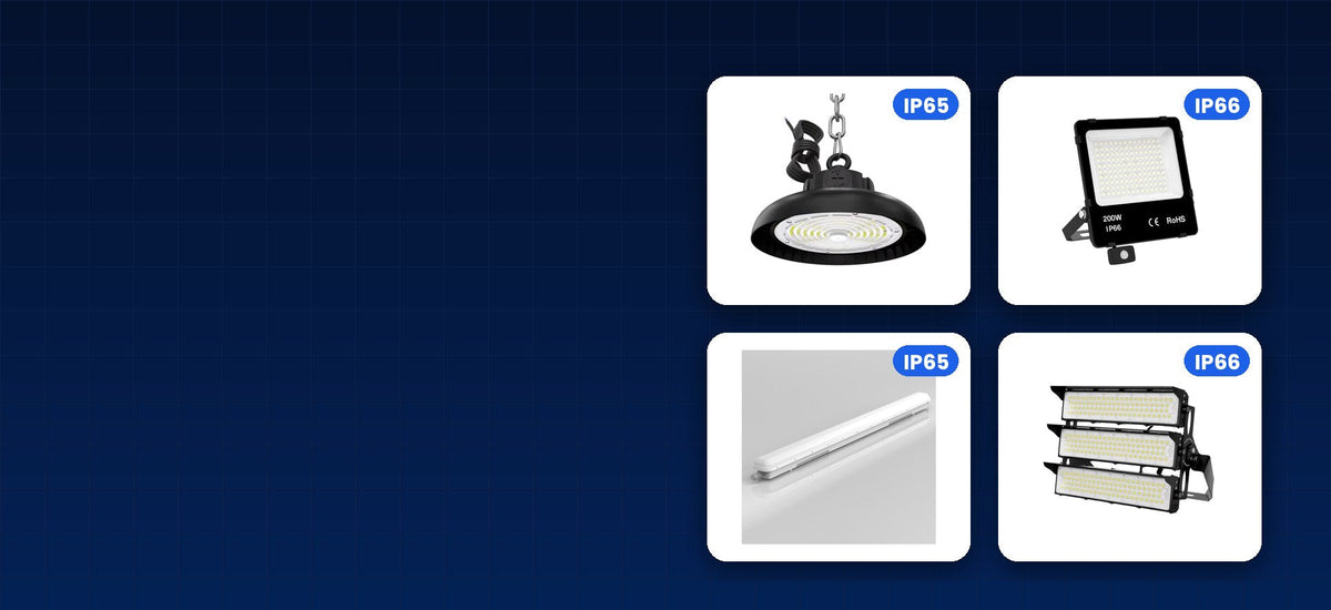 IP Ratings Explained: IP44, IP54, IP65, IP66 – Which Rating for Which Luminaire?