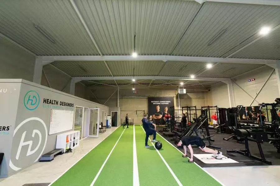 Projektas: Health Designers – LED pramoniniai šviestuvai, fitneso studija