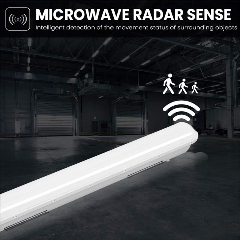 LED Tri-Proof Armatuur 150 cm met Bewegingssensor – 4000K – 50W – 125 lm/W – foto 3
