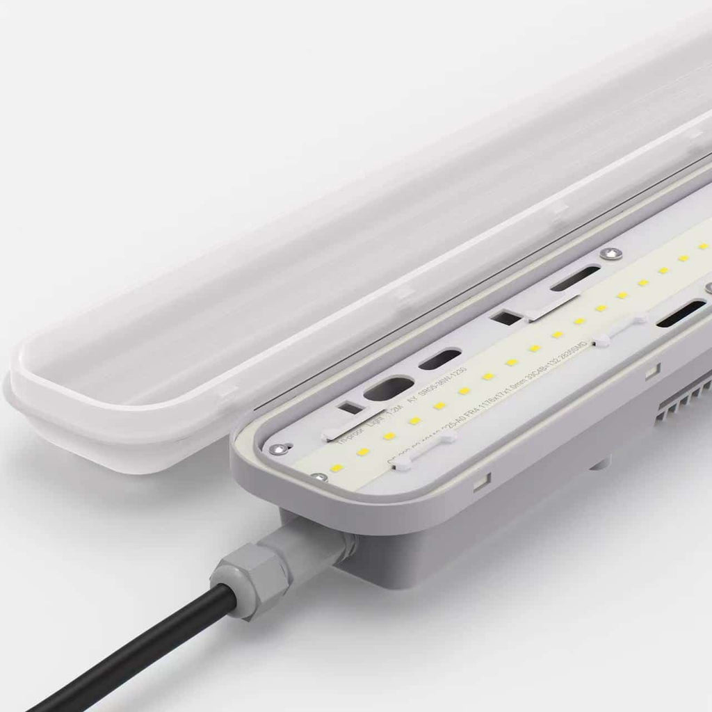 LED Feuchtraumleuchte 150 cm – 4000K – 50W – 155 lm/W – Nicht Verkettbar – Flimmerfrei Philips Treiber – 5 Jahre Garantie – Foto 3