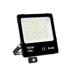 LED Floodlight with Motion Sensor 150W – 4000K – 150 lm/W – Beam Angle 90° – Sosen Driver – IP66 | 5-Year Warranty