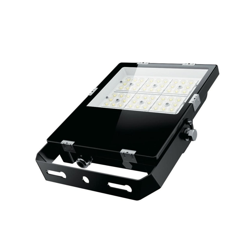 LED Floodlight 100W – 160 lm/W – 4000K Neutral White – Sosen Driver – IP66 | 5-Year Warranty – with 1 m Cable – photo 2