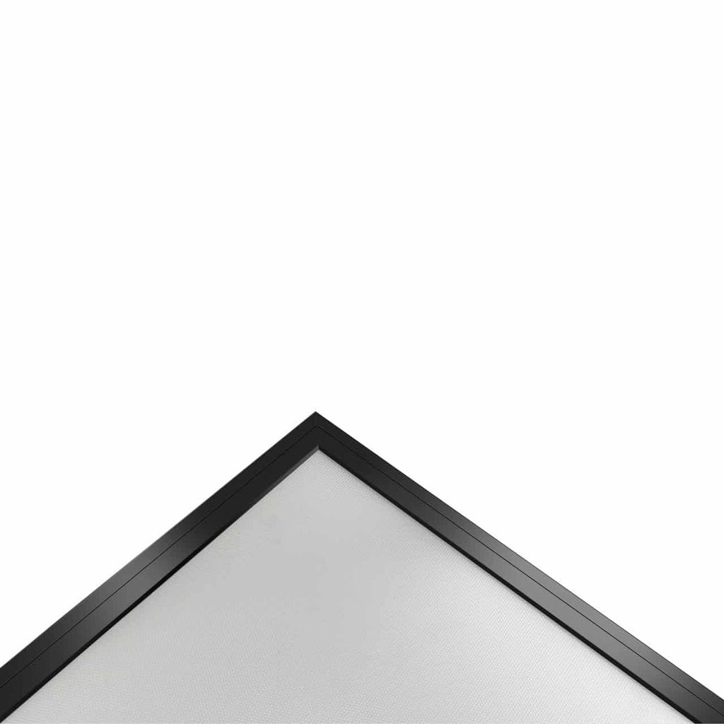 LED Panel 60×60 Čierny – 32W – 140 lm/W – Backlit – Driver v cene (nahrádza 4x18W) – Nastaviteľná farebná teplota – Záruka 5 rokov – foto 4