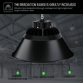 LED UFO High Bay 240W – Hliníkový Reflektor 90° – Černý – Pro Průmyslové Haly a Sklady – Záruka 5 let