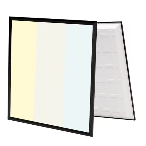 LED Panel 62×62 Black – with 28W – 140 lm/W – Backlit – Driver Included (Replaces 4x18W) – CCT Switchable – 5-Year Warranty