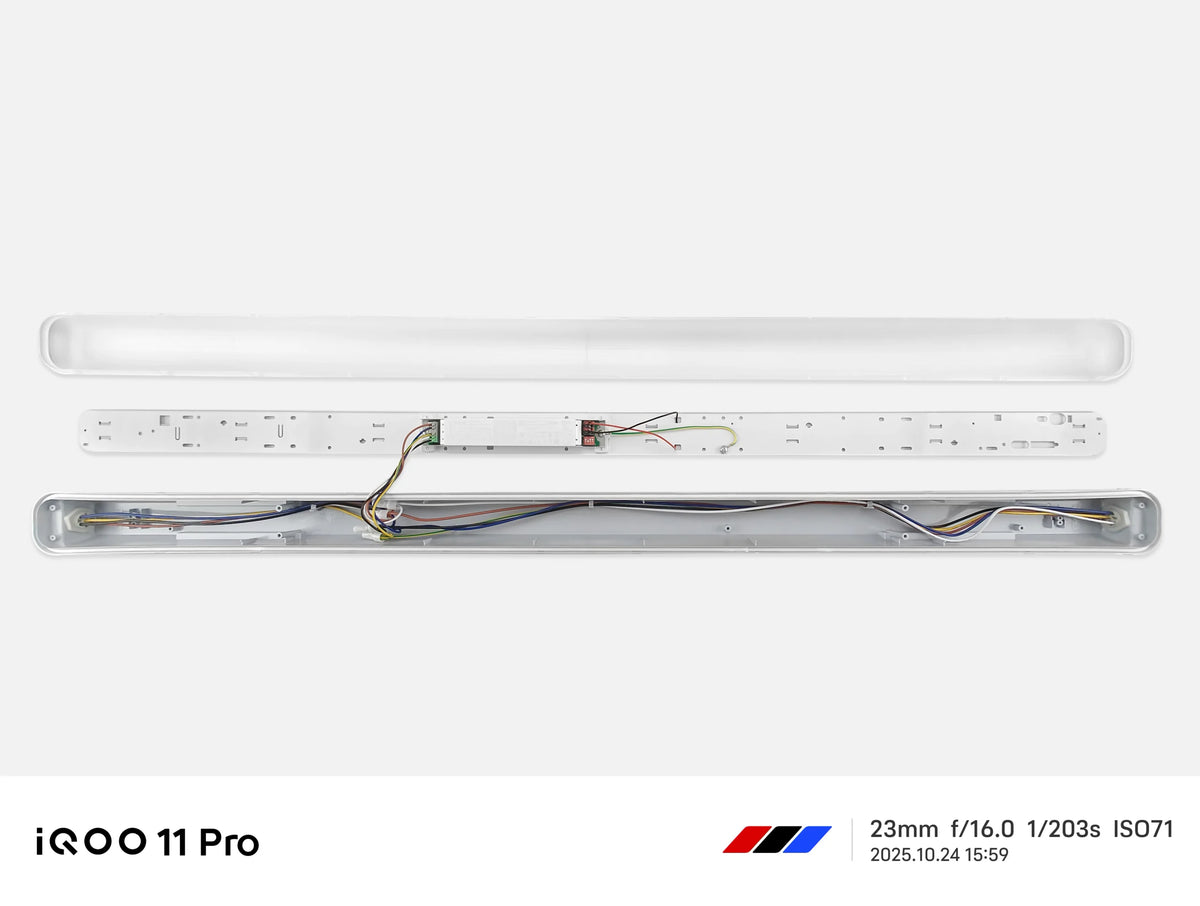 LED Tri-Proof Armatuur 120 cm 36W 4000K Neutraal Wit – IP65 DALI Dimbaar – 155 lm/W – Koppelbaar – Voor Werkplaats, Garage & Industrie – 5 Jaar Garantie – foto 4