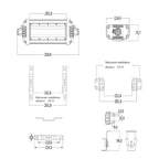 Luminaire LED ATEX 30 cm 30W 6000K – Zone 1/2/21/22 – Livraison 14 Jours Ouvrables – photo 4