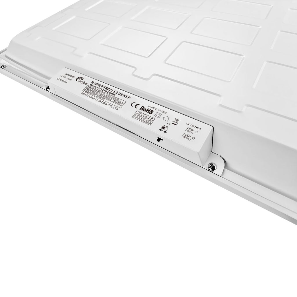 Dalle LED 60×60 – Puissance Réglable 18W/25W – 5000K – 200 lm/W – UGR<19 – Driver Inclus (Remplace 4x18W) – Garantie 5 ans – photo 3