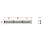 Linear LED High Bay 150W 6000K Daylight White – IP65 0-10V Dimmable – 150 lm/W – Sosen Driver – For Industrial Halls & Warehouse – 5-Year Warranty – photo 2