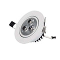 Ronde LED Inbouwspot 3W 6000K Daglicht Wit – 80 lm/W – Triac Dimbaar – Inbouwmaat Ø70mm – Voor Woonruimtes & Gang – 3 Jaar Garantie