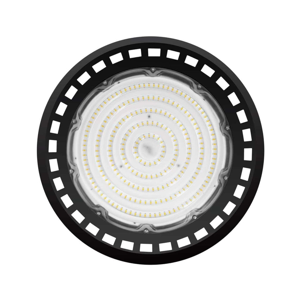 LED High Bay 100W 5000K Denní Bílá – 150 lm/W – SOSEN 1-10V Stmívatelný – Kabel 1 m v ceně – Pro Průmysl a Sklad – Záruka 5 let – foto 3