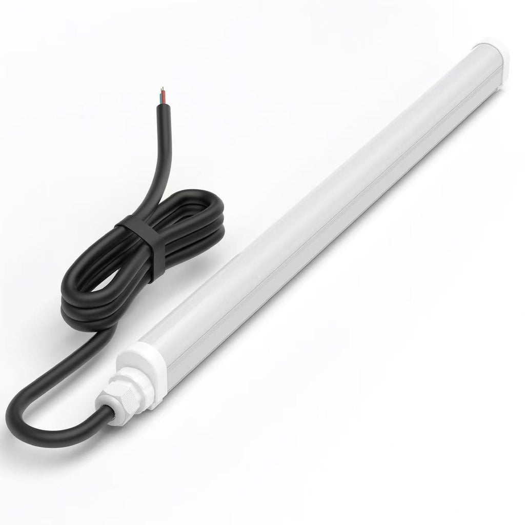 Luminaria LED Estanca 60 cm 18W 3000K Blanco Cálido – IP65 140 lm/W – Conectable en Serie – Para Sótano y Garaje – Garantía 5 Años