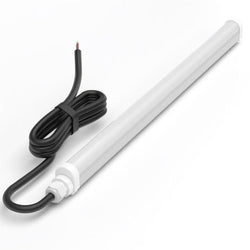 LED Vandtæt Lysstofrør Armatur 150 cm 45W 3000K Varmhvid – IP65 Sammenkoblelig – 140 lm/W – Til Værksted & Garage – 5 års Garanti
