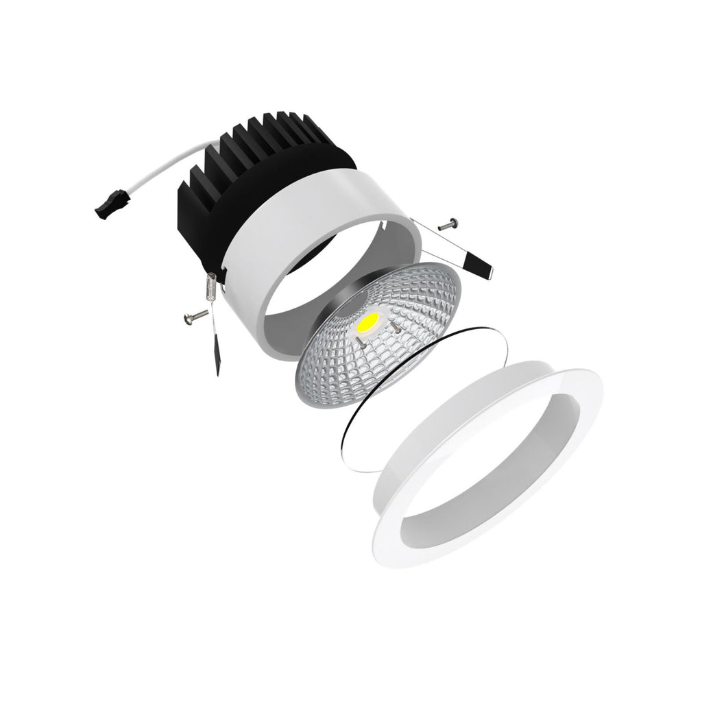 Spot LED Incasso Rotondo 7W – 6000K – Dimmerabile Triac – foto 3