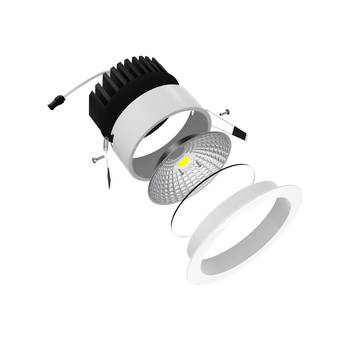 Ronde LED Inbouwspot 7W – 4000K – Triac Dimbaar – foto 3