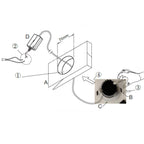 Rund LED Takspot 5W – 4000K – Ej Dimbar – bild 5