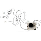 Spot LED Incasso Rotondo 7W 2700K Bianco Caldo – Dimmerabile Triac – Foro Ø90mm / Esterno Ø110mm – Per Soggiorni e Corridoi – Garanzia 3 Anni – foto 5