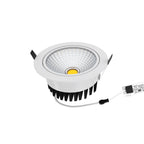 Ronde LED Inbouwspot 5W 2700K Warm Wit – Inbouwmaat Ø70mm / Buitenmaat Ø85mm – Niet Dimbaar – Voor Woonkamer & Gang – 3 Jaar Garantie – foto 2