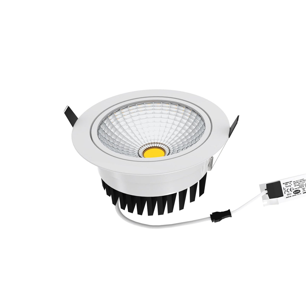 Rund LED Takspot 5W – 4000K – Ej Dimbar – bild 2