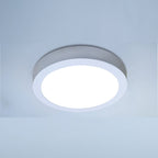 Okrúhle LED Podhľadové Svietidlo na Povrch 6W 3000K Teplá Biela – Ø105mm – 480 lm – Pre Chodbu, Kuchyňu a Obytné Priestory – Záruka 3 Roky – foto 3