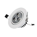 Rund LED Downlight 3W 4000K Neutralhvid – Ø70 mm Udskæring – Ikke Dæmpbar – Til Gang & Opholdsrum – 3 Års Garanti