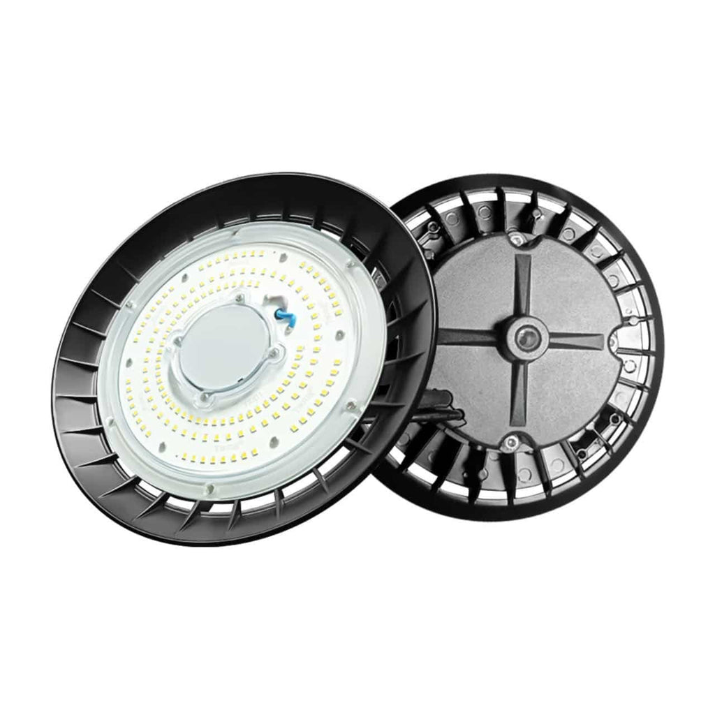 LED Hallenstrahler 150W – Philips Treiber – 6000K – 120° – 150 lm/W – IP65 – 1-10V dimmbar – Foto 2
