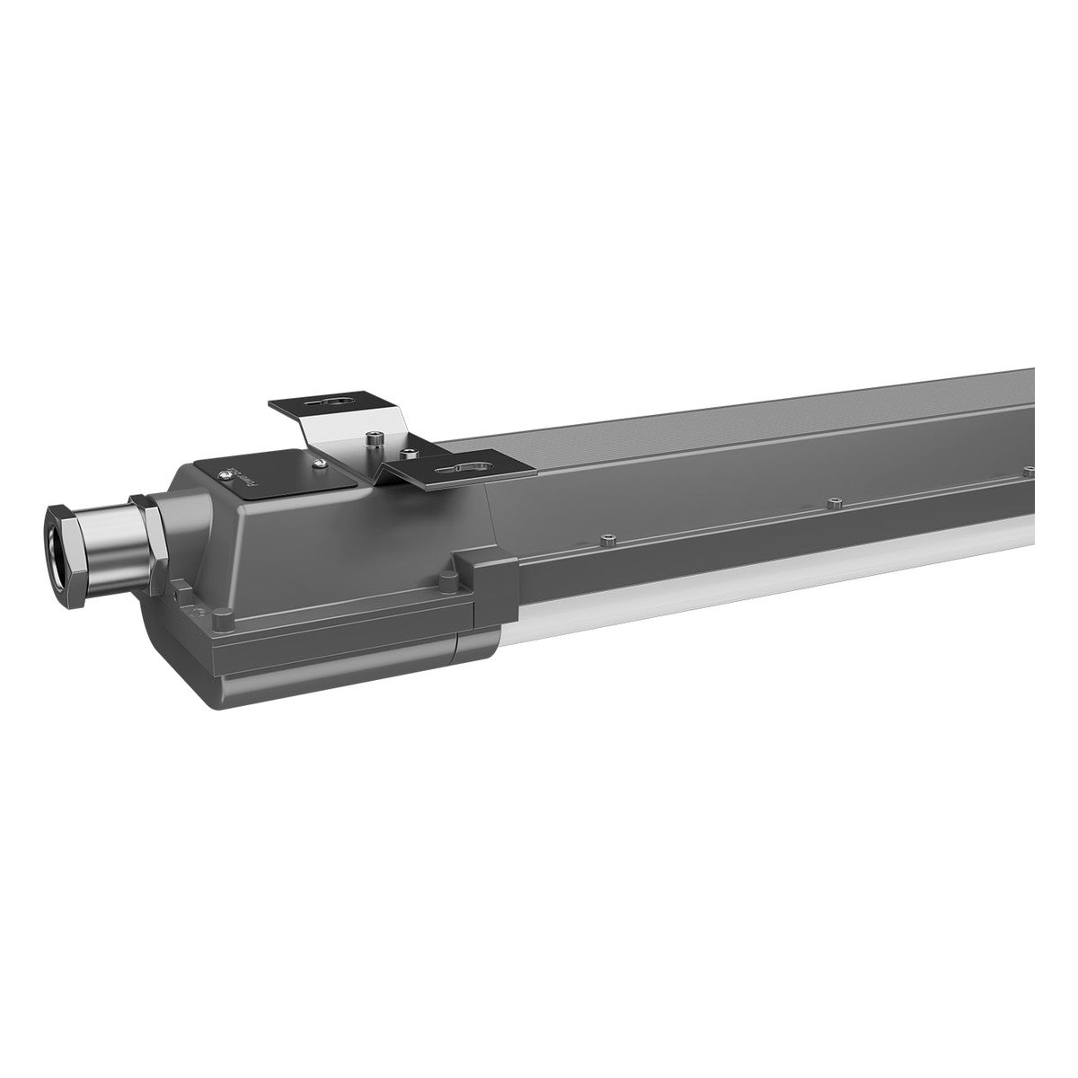 ATEX LED linear light, Ex cable gland and terminal box