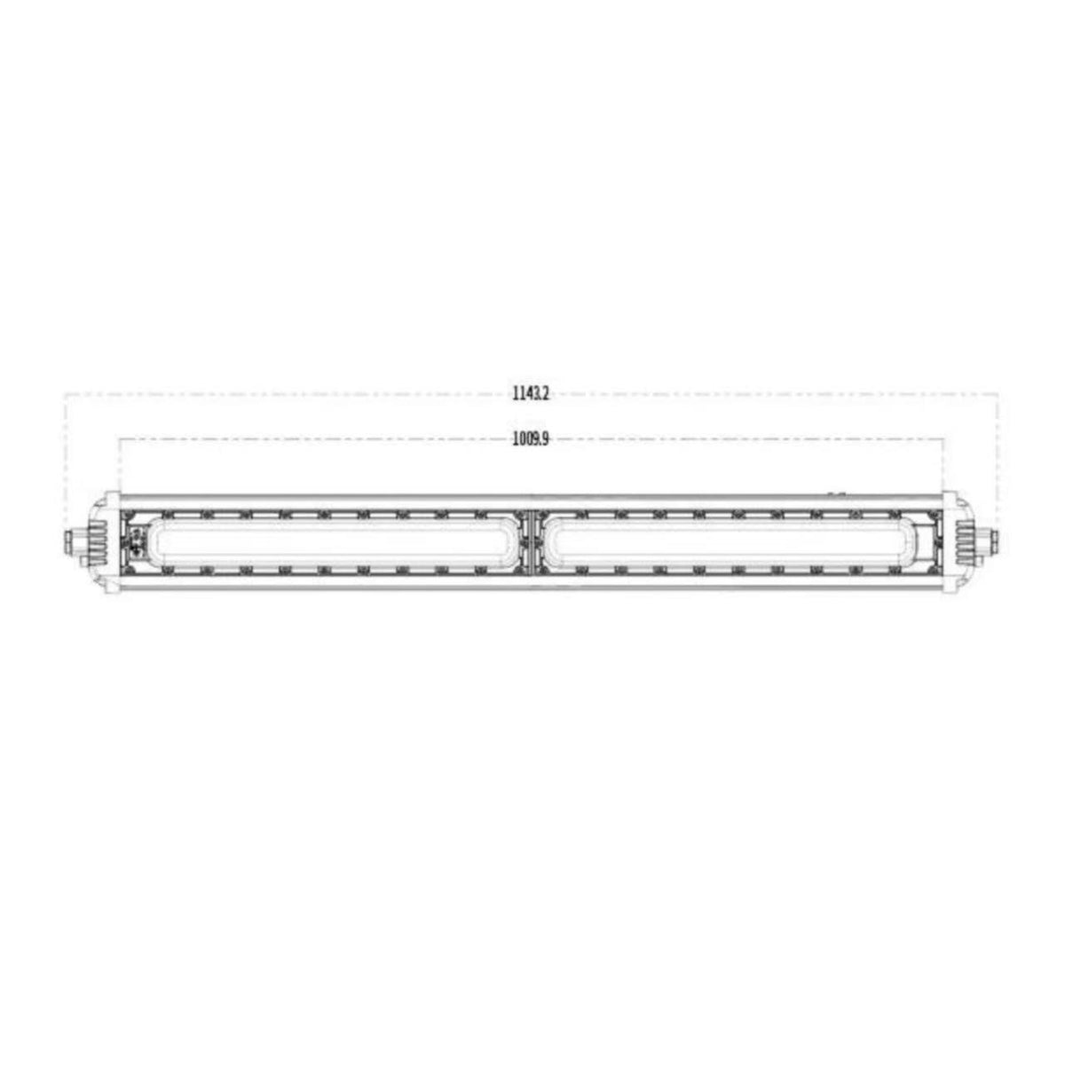 Lampa LED Przeciwwybuchowa 120 cm 70W 6000K – ATEX Strefa 1/2/21/22 – Dostawa 14 Dni Roboczych – zdjęcie 4