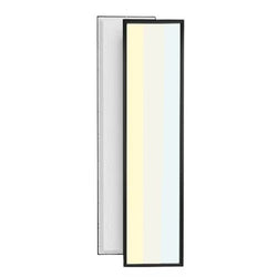 LED Panel 120×30 Fekete – 36W – 140 lm/W – Backlit – Driverrel együtt (Helyettesíti: 4x18W) – CCT Kapcsolható – 5 év garancia
