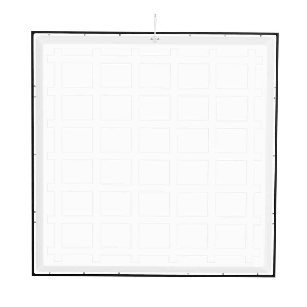 LED Panel 60×60 Čierny – 32W – 140 lm/W – Backlit – Driver v cene (nahrádza 4x18W) – Nastaviteľná farebná teplota – Záruka 5 rokov – foto 2