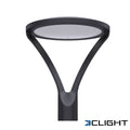 Luminaire LED de Rue 60W 3000K Blanc Chaud – 9 000 lm – Driver Meanwell – Ø60-80mm – Pour Routes & Parkings – Garantie 5 ans (lot de 2)