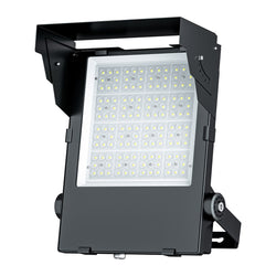 LED floodlight with metal visor