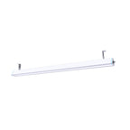 LED Linear High Bay with mounting brackets, side view