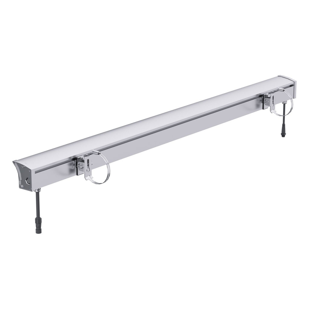 LED Tennis Court Light 75W linear with pole clamps