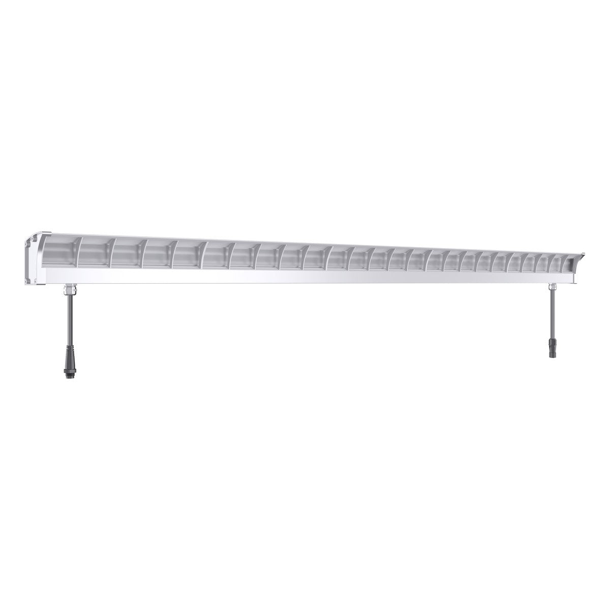 LED Tennis Court Light 75W, angled view of the anti-glare optic