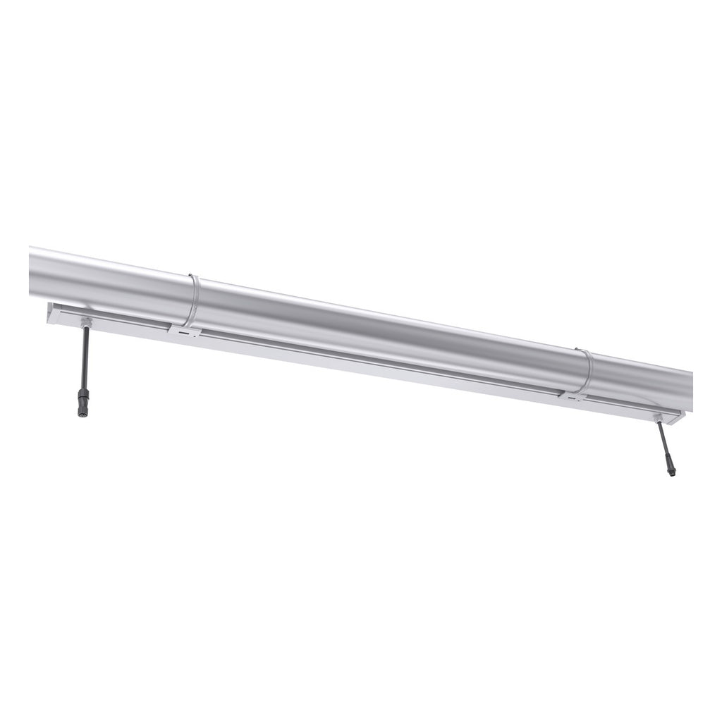 LED Tennis Court Light 75W mounted on a fence tube