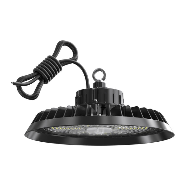 LED UFO High Bay 100W – 150 lm/W – 4000K – 90° – Sosen Driver – Plug-in Sensor Ready | 5-Year Warranty