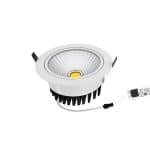 LED Round Recessed Spotlight 7W – 6000K - Triac Dimmable | Cut-out Ø90mm – Outer Diameter Ø110mm