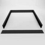 LED Panel Surface Mount Frame 60×60 Black