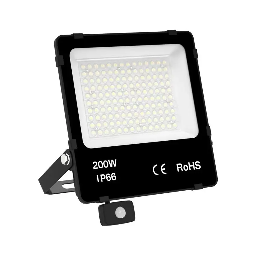 LED Floodlight 200W with Motion Sensor