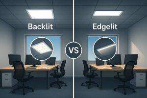 Backlit oder Edgelit LED Panel