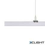 Linear Trunking System S-Line | Trunking Rail | End Cap | 1,5m | White | 8-adrig