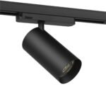 Matt black – 3-Phase LED Track Rail Light 10 Watt – 4000K - 1000lm – 36° Beam Angle – 5 Year Warranty