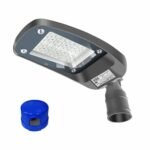LED Street Light With Daylight Sensor 60W - 4000K - 150LM/W | Ø60mm Pole Mount - Osram Driver - 5 Year Warranty