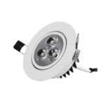 LED Round Recessed Spotlight 3W - 2700K – Non-Dimmable | Cut-out Ø70mm – Outer Diameter Ø85mm